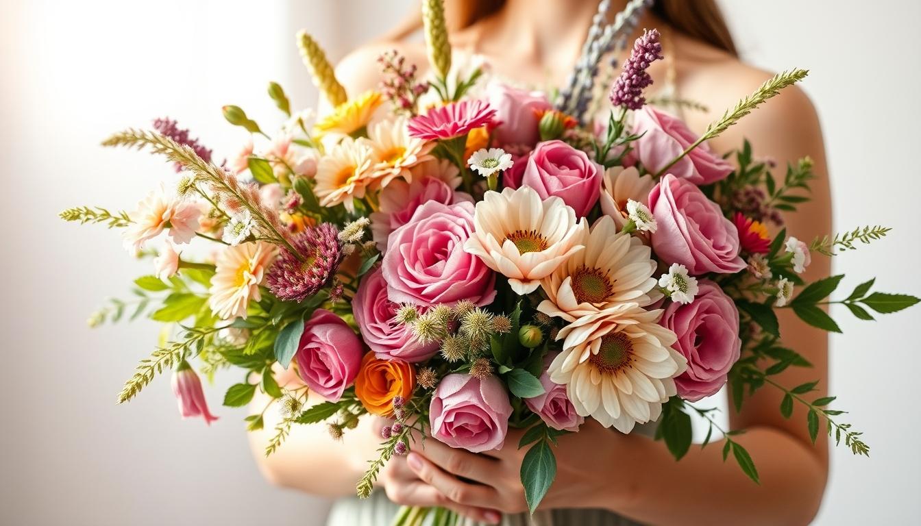 Seasonal flower arrangements